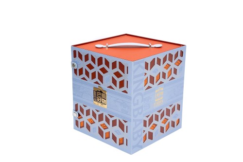 Hollowed-out Mooncake Gift Box